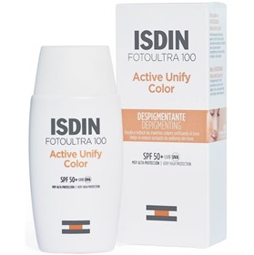 فلویید ضدآفتاب و رفع لک رنگی ایزدین Isdin Active Unify Color SPF50 حجم 50 میلی لیتر