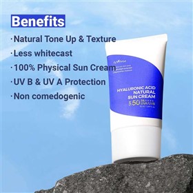 کرم ضدآفتاب هیالورونیک اسید ایزنتری Isntree Hyaluronic Sun Cream حجم 50 میلی لیتر