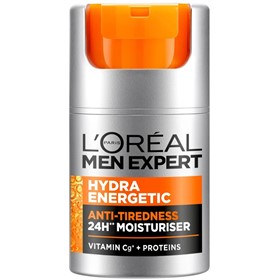 ژل کرم آبرسان و ضدخستگی صورت آقایان لورال Hydra Energetic Anti-Tiredness حجم 50 میلی لیتر