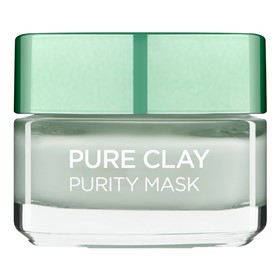 ماسک تصفیه کننده و مات کننده لورال LOreal Pure Clay Purity Mask حجم 50 میلی لیتر
