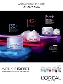 کرم ضدچروک روز لورال کلاژن LOreal Wrinkle Expert 35 حجم 50 میلی لیتر