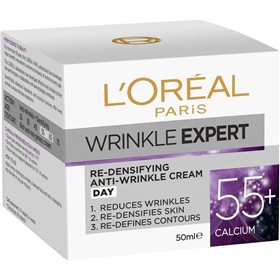 کرم ضدچروک روز لورال کلسیم LOreal Wrinkle Expert 55 حجم 50 میلی لیتر