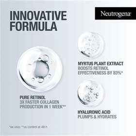 سرم ضدپیری رتینول نوتروژنا Neutrogena Retinol Boost Serum حجم 30 میلی متر