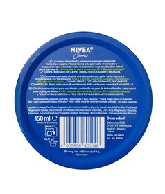 کرم مرطوب کننده نیوا مدل فلزی Nivea Creme حجم 150 میلی لیتر