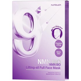 ماسک ورقه ای لیفتینگ و سفت کننده نامبوزین Numbuzin N9 NMN بسته 4 عددی