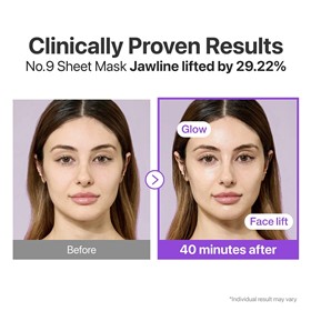 ماسک ورقه ای لیفتینگ و سفت کننده نامبوزین Numbuzin N9 NMN بسته 4 عددی