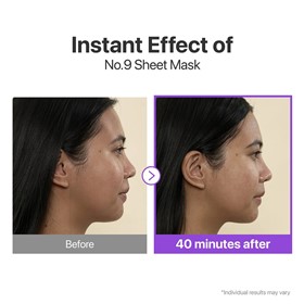 ماسک ورقه ای لیفتینگ و سفت کننده نامبوزین Numbuzin N9 NMN بسته 4 عددی