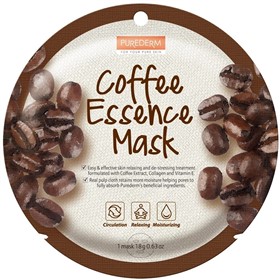 ماسک ورقه ای صورت قهوه پیوردرم Purederm Coffee Essence