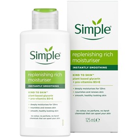 کرم مرطوب کننده غنی سیمپل Simple Replenishing Rich Moisturiser حجم 125 میلی لیتر