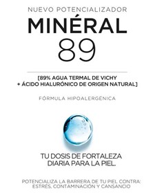 سرم آبرسان صورت ویشی مینرال Vichy Mineral 89 حجم 50 میلی لیتر