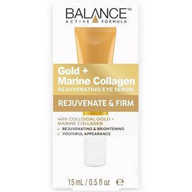 سرم جوانسازی و سفت کننده دور چشم طلا و کلاژن بالانس Balance Gold Collagen حجم 15 میلی لیتر