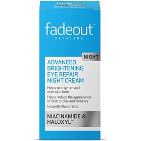 کرم روشن کننده و ضدچروک شب دور چشم فیداوت Fadeout Advanced Whitening Night حجم 15 میلی لیتر