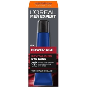 کرم احیاکننده دور چشم آقایان لورال LOreal Power Age Eye حجم 15 میلی لیتر