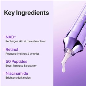 کرم ضدچروک و روشن کننده دور چشم نامبوزین Numbuzin NAD Retinol حجم 10 میلی لیتر