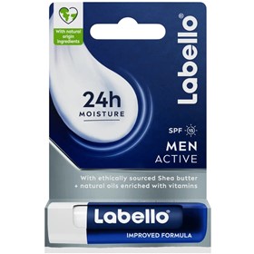 بالم مرطوب کننده لب آقایان لابلو Labello Men حجم 5.5 میلی لیتر