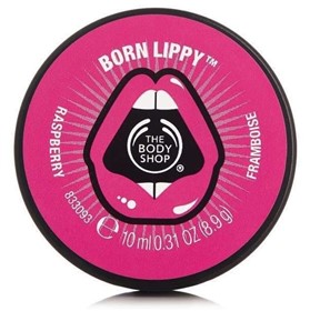 بالم لب بادی شاپ طعم تمشک Body Shop Born Lippy حجم 10 میلی لیتر