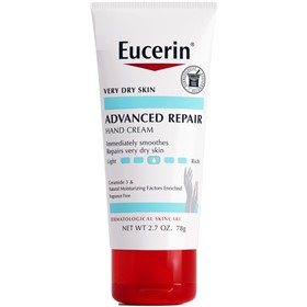 کرم ترمیم کننده دست اوسرین Eucerin Advanced Repair وزن 78 گرم