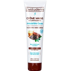 کرم مغذی دست کره کاکائو اولودرم Evoluderm Irresistible Cacao حجم 150 میلی لیتر