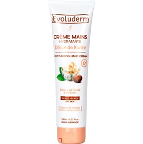 کرم آبرسان دست شی باتر اولودرم Evoluderm Delice de Karite حجم 150 میلی لیتر