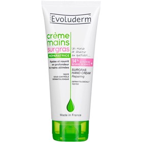 کرم آبرسان و ترمیم کننده دست گلیسیرین و شی باتر اولودرم Evoluderm Surgras حجم 100 میلی لیتر