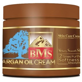 کرم مرطوب کننده بی ام اس حاوی روغن آرگان مدل BMS Argan حجم 200 میلی لیتر