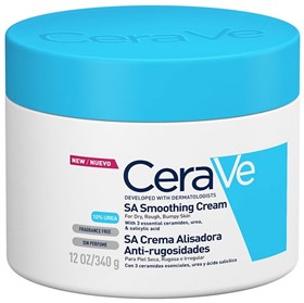 کرم صاف کننده پوست ناهموار سراوی Cerave SA Smoothing وزن 340 گرم