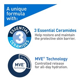 کرم مرطوب کننده سراوی CeraVe Moisturizing وزن 340 گرم