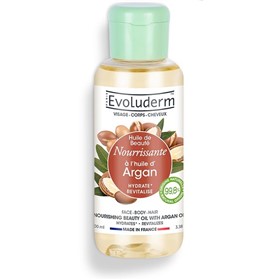 روغن آرگان مراقبت پوست و موی اولودرم Evoluderm Argan حجم 100 میلی لیتر