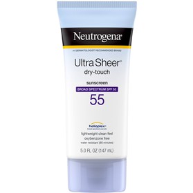 لوسیون ضدآفتاب نوتروژنا اولترا شیر Neutrogena Ultra Sheer Dry-Touch SPF55 حجم 147 میلی لیتر