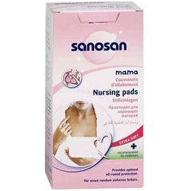 پد سینه مادر سانوسان Sanosan Nursing Pads بسته 30 عددی