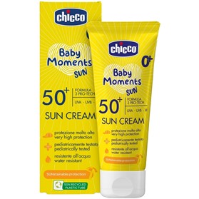 کرم ضدآفتاب کودک چیکو Chicco Baby Moments Cream حجم 75 میلی لیتر