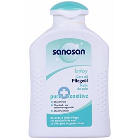 روغن بچه پوست حساس سانوسان Sanosan Pure Sensitive حجم 200 میلی لیتر