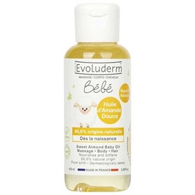 روغن کودک بادام شیرین اولودرم Evoluderm Bebe Amande حجم 100 میلی لیتر
