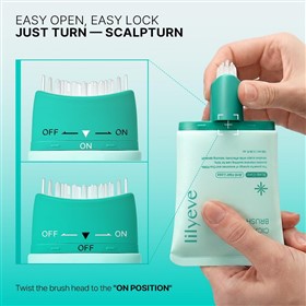 سرم ضدشوره و ضد ریزش موی لیلی ایو Lilyeve Scalp Turn حجم 100 میلی لیتر