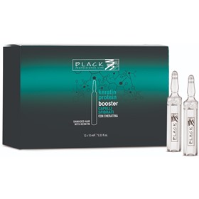 ویال کراتین بازسازی کننده موی بلک پروفشنال Keratin Protein Booster بسته 12 عددی