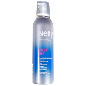 احیاکننده موهای رنگ شده نلی پروفشنال کالر سیلک Nelly Professional Color Silk حجم 200 میل