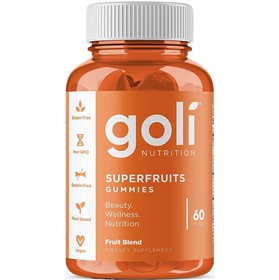 مکمل پاستیل میوه های سوپر فروت گلی نوتریشن Goli Superfruits تعداد 60 عدد