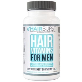 مکمل تقویت موی آقایان هیربرست Hair Burst Hair Vitamins For Men تعداد 60 عدد