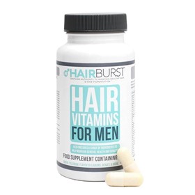 مکمل تقویت موی آقایان هیربرست Hair Burst Hair Vitamins For Men تعداد 60 عدد