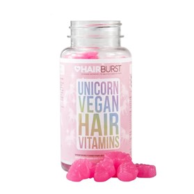 مکمل گیاهی تقویت موی هیربرست یونیکورن Hair Burst Unicorn Vegan Hair Vitamins تعداد 60 عدد