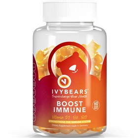 مکمل پاستیل تقویت ایمنی بدن آیوی بیرز Ivybears Boost Immune بسته 60 عددی
