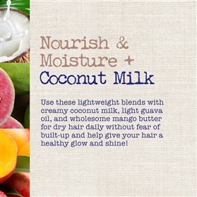 شامپو مغذی و آبرسان شیر نارگیل مائوئی مویسچر Maui Coconut Milk حجم 385 میلی لیتر