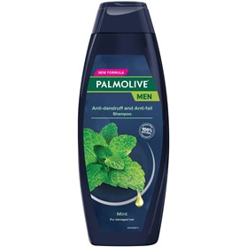 شامپو ضدشوره و ضدافتادگی موی آقایان پالمولیو Palmolive Mint حجم 380 میلی لیتر