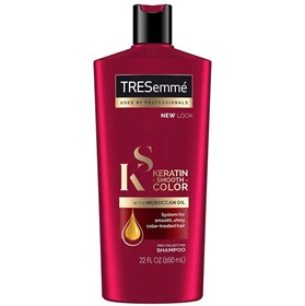 شامپو کراتین ضد وز موهای رنگ شده ترزمی مدل TRESemme Keratin Smooth Color حجم 400 میلی لیتر