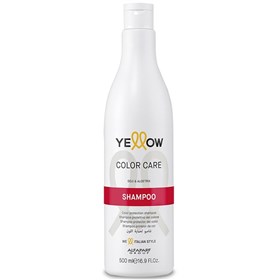 شامپو موی رنگ شده یلو حجم 500 میلی لیتر Yellow Color Care shampoo