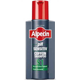 شامپو ضدریزش پوست سر حساس کافئین آلپسین Alpecin Caffeine S1 حجم 250 میلی لیتر
