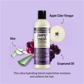 شامپو پاکسازی و رطوبت رسان موهای فر آنت جکی Aunt Jackies Power Wash حجم 355 میلی لیتر