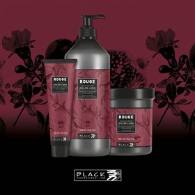 شامپو مراقبت از موهای رنگ شده بلک پروفشنال Black Rouge حجم 300 میلی لیتر