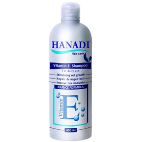 شامپو مو هانادی Vitamin E حجم ۴۰۰ میلی لیتر