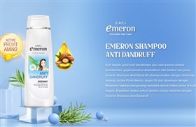 شامپو ضد شوره امرون Emeron Anti Dandruff حجم 340 میلی لیتر